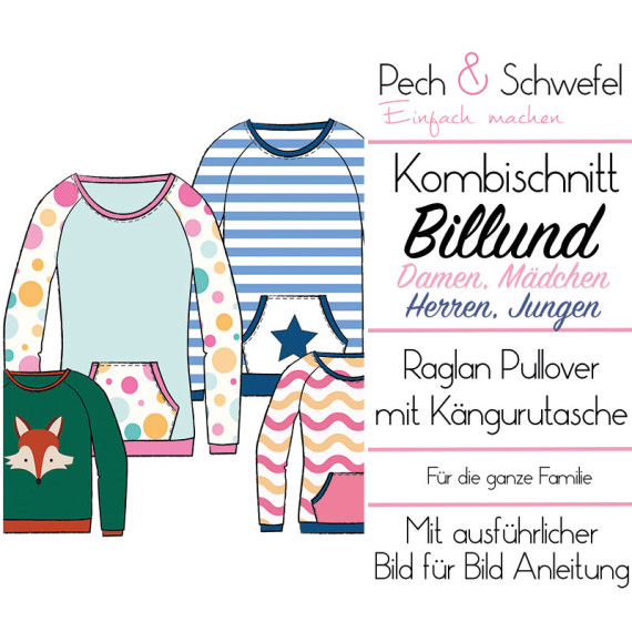 Ebook - Pullover - Kombi Billund von Pech und Schwefel
